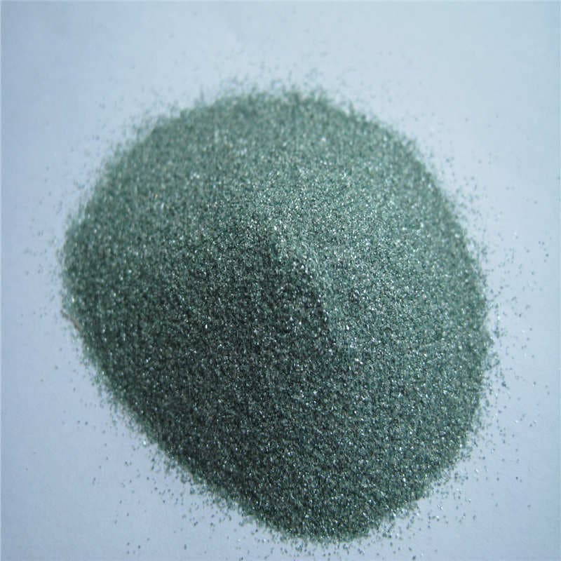 abrasive of green silicon carbide for surface polishing